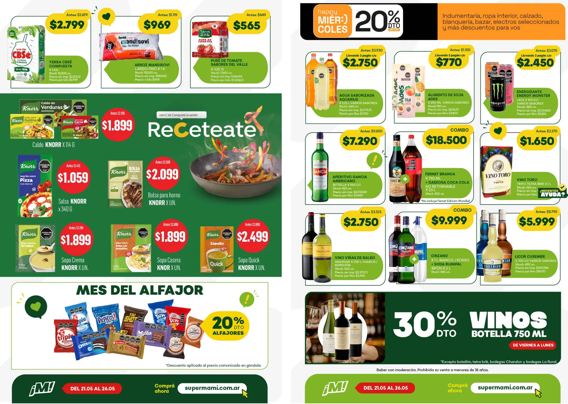 Ofertas de Ofertas Super Mami  20 de mayo al 26 de mayo 2026 - Página 3 del catálogo