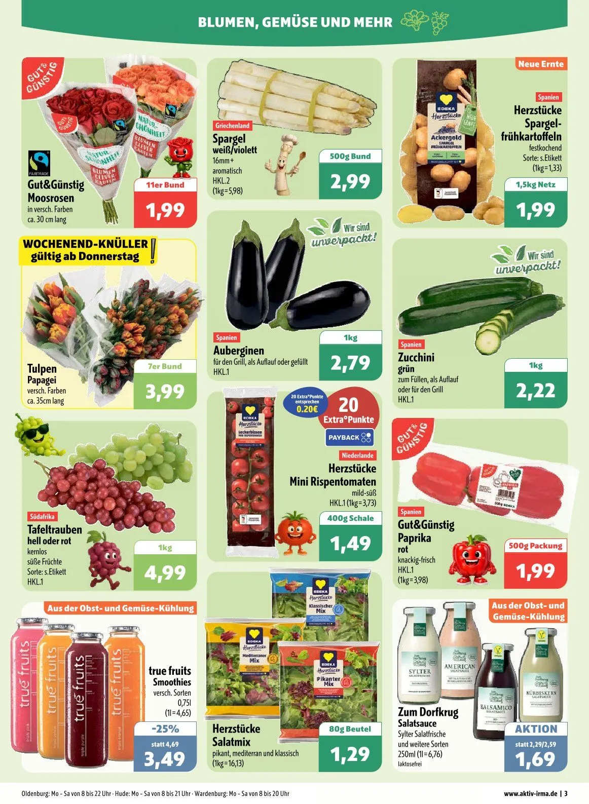 Aktiv Irma Angebote von 13. April bis 18. April 2026 - Prospekt seite 3