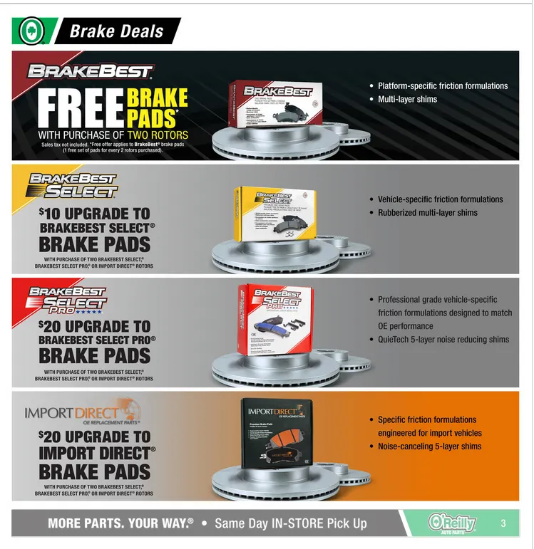 Weekly ad O'Reilly Auto Parts  Sales from November 26 to December 30 2025 - Page 3