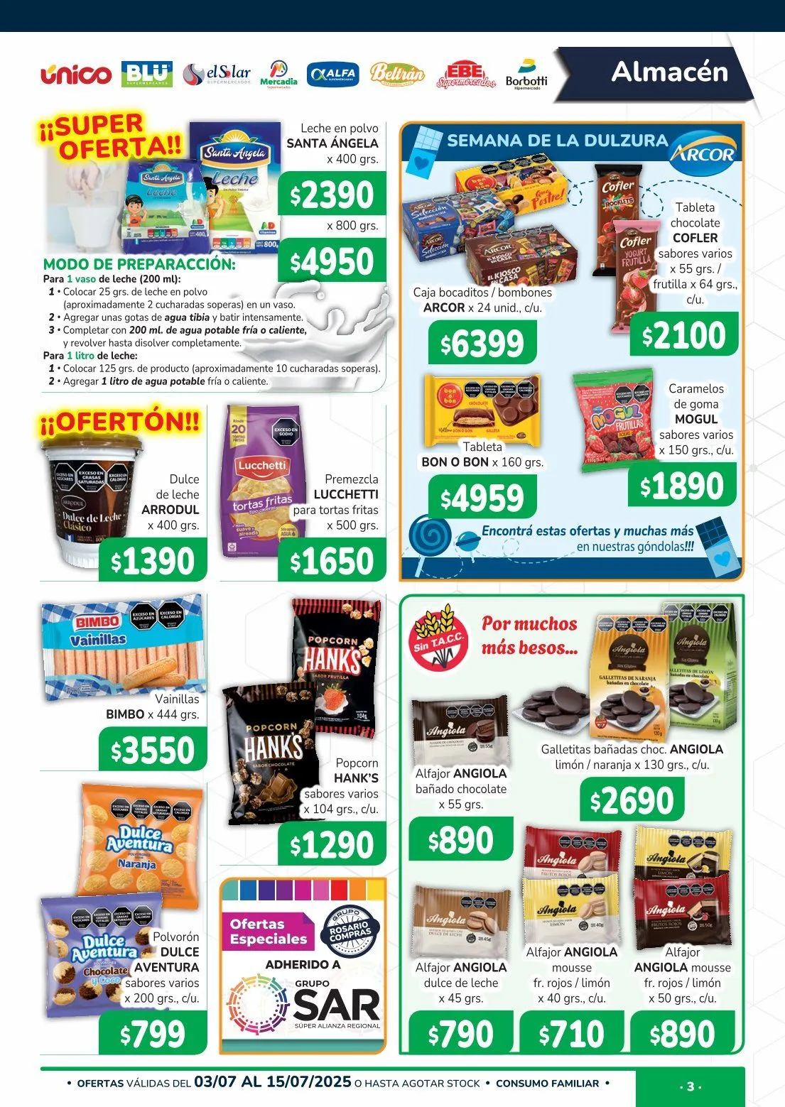 Ofertas de Ofertas Único Supermercados 3 de julio al 15 de julio 2025 - Página 3 del catálogo