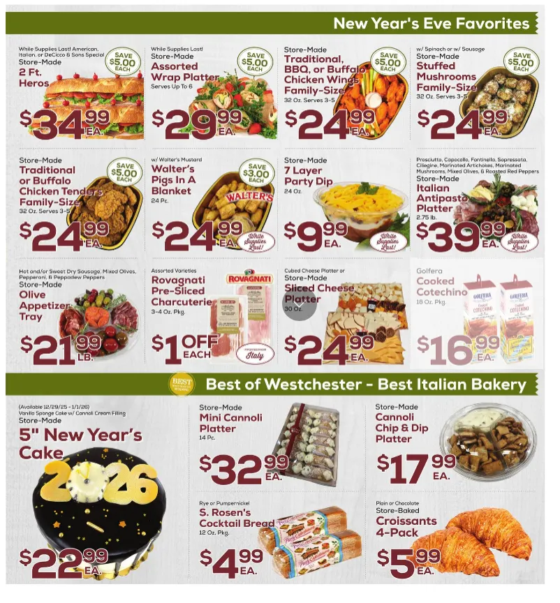 Weekly ad DeCicco & Sons  Sales from December 26 to January 1 2026 - Page 3