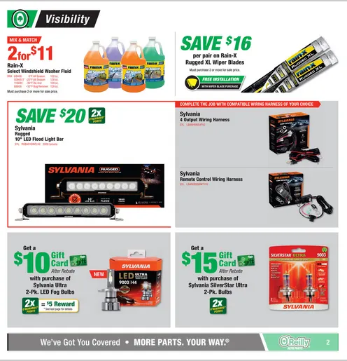 Weekly promotion O'Reilly Auto Parts Sales spanning from November 26 to December 2 2025 - Page 3 for Catalogue 365