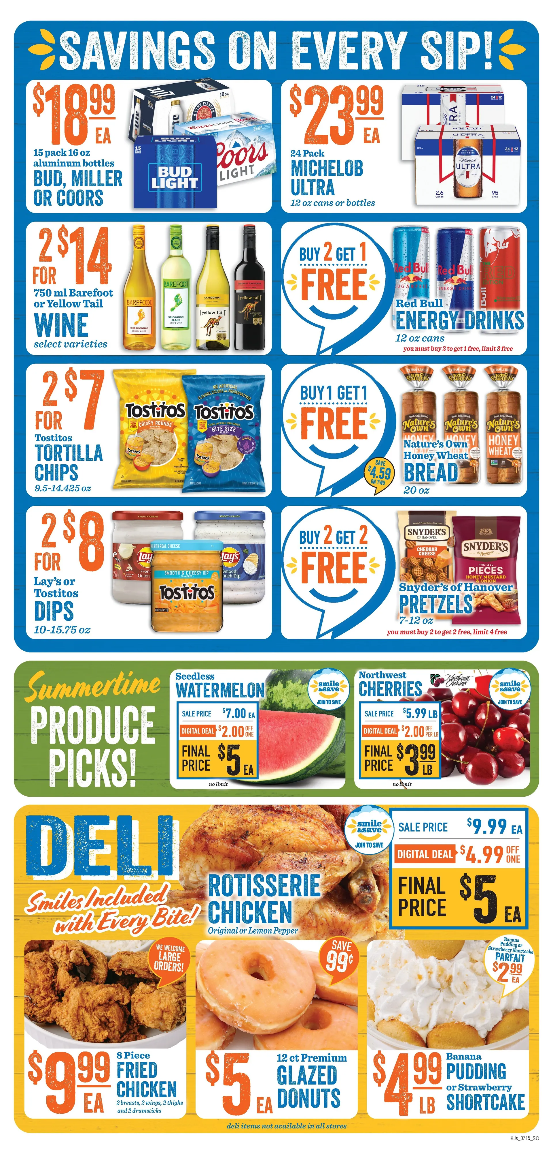 Weekly ad KJ´s Market  Sales from July 15 to July 21 2026 - Page 3