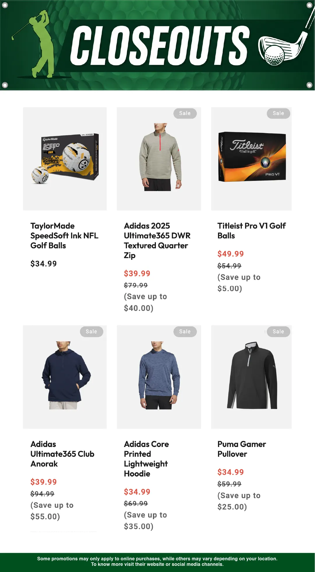 Weekly ad Golf Discount Sales from December 11 to December 24 2025 - Page 2