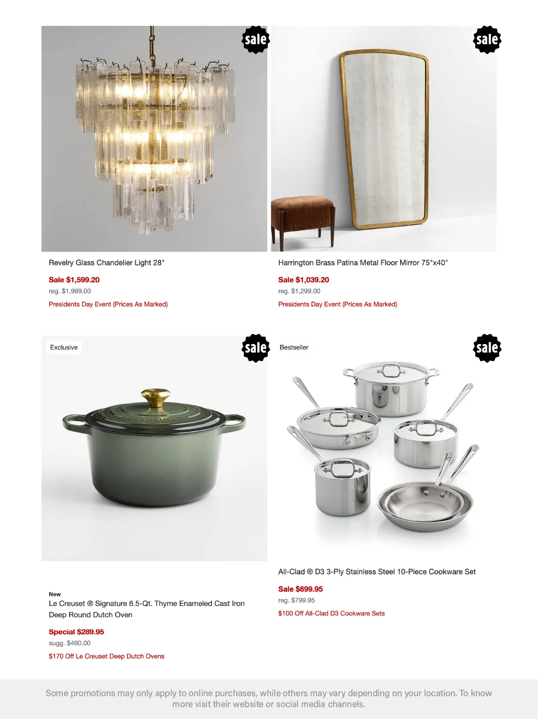 Weekly ad Crate & Barrel Sales from February 11 to February 25 2026 - Page 2