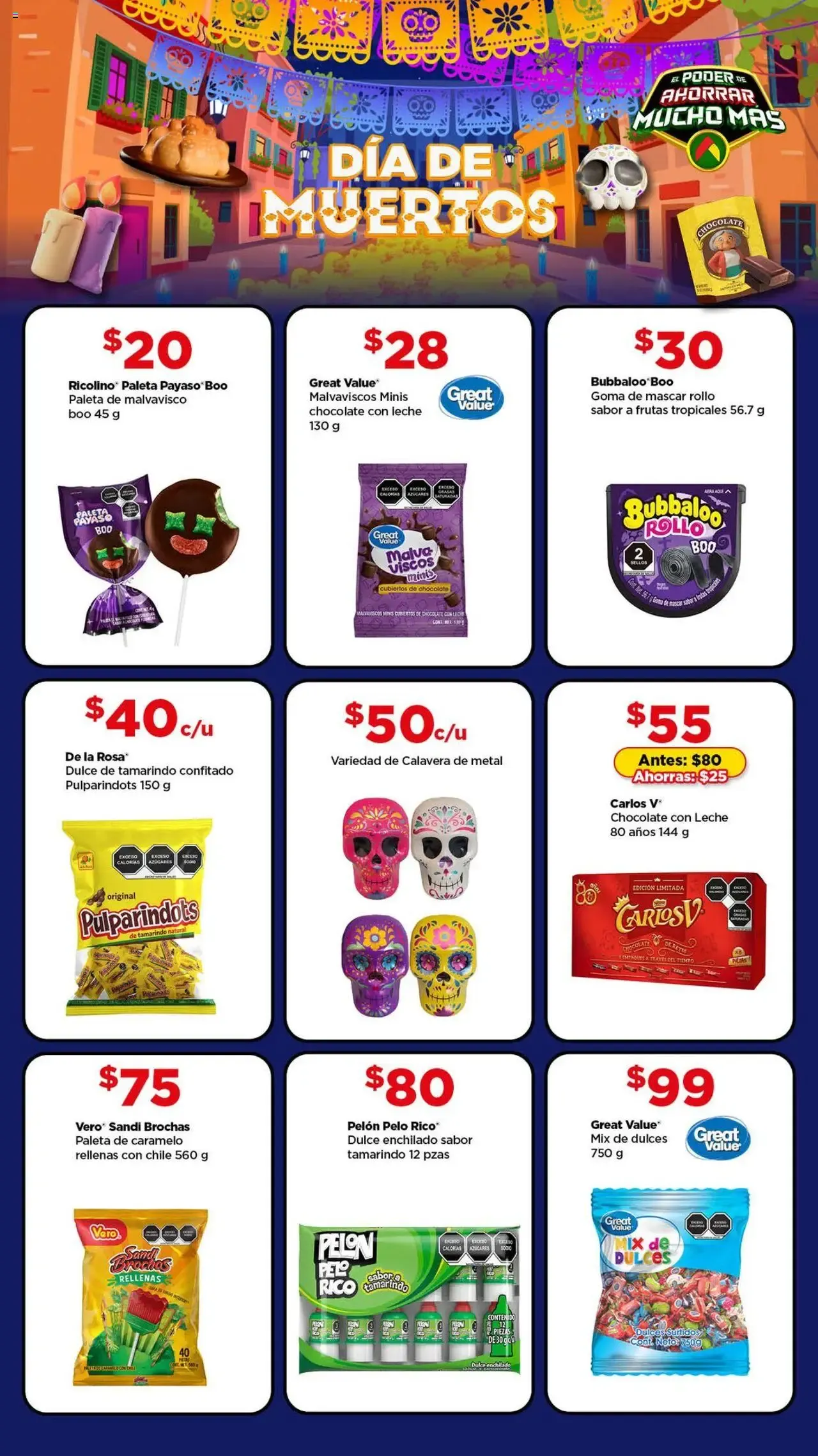 Catálogo de Folleto del Día de los Muertos en Bodega Aurrera 10 de octubre al 2 de noviembre 2024 - Pagina 2