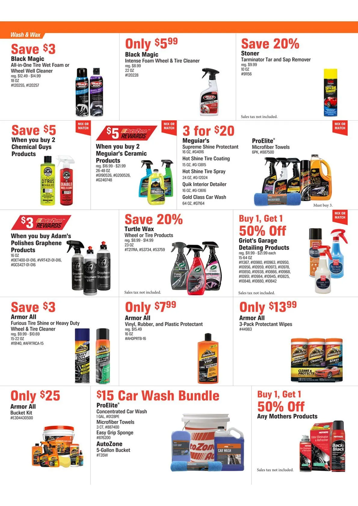 Weekly promotion Autozone  Sales spanning from June 2 to June 29 2026 - Page 3 for Catalogue 365