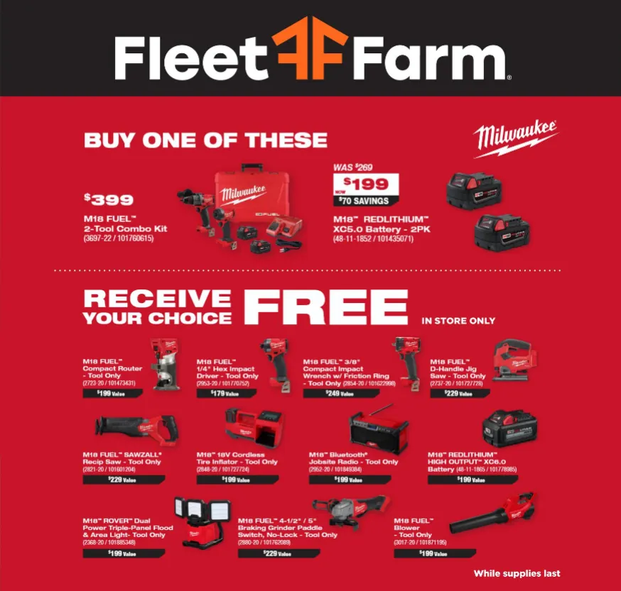 Weekly ad Fleet Farm Sales from December 18 to December 24 2025 - Page 2