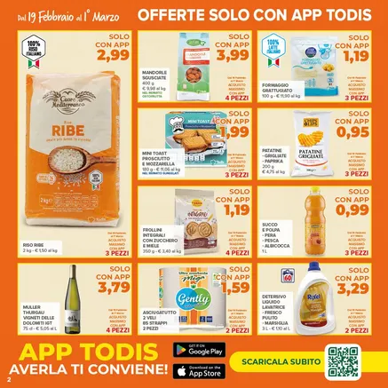 Volantino Todis da 19 febbraio a 1 marzo di 2026 - Pagina del volantino 3