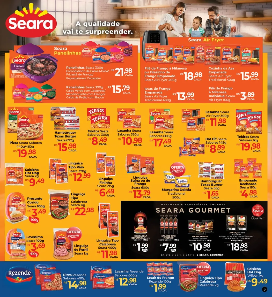 Encarte de Folhetos Unidos Supermercados 17 de julho até 31 de julho 2026 - Pagina 3