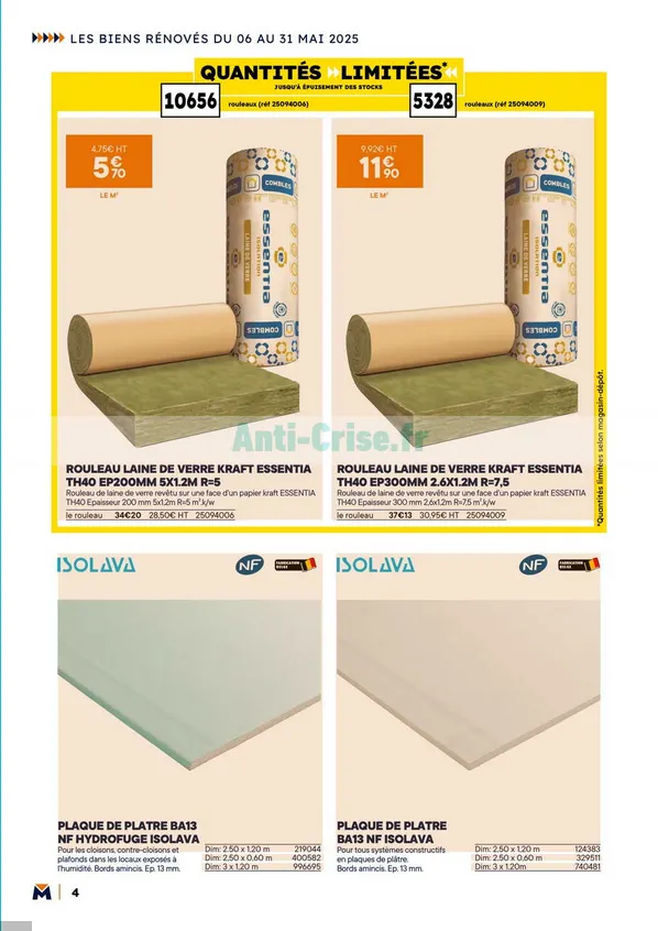 Catalogues Bricoman du 6 mai au 31 mai 2026 - Catalogue page 3
