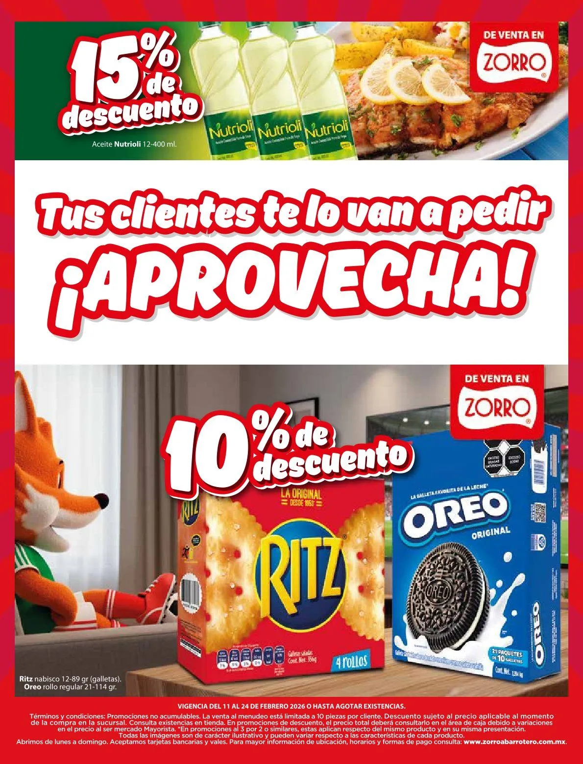 Catálogo de Ofertas ZORRO 11 de febrero al 24 de febrero 2026 - Pagina 3