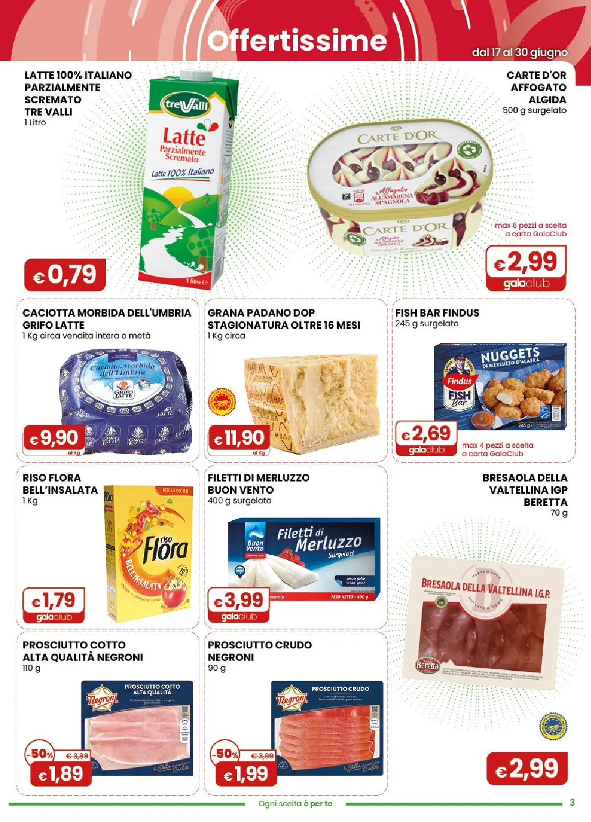 Volantini Gala Supermercati da 17 giugno a 30 giugno di 2026 - Pagina del volantino 3