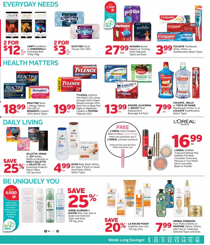 Rexall Sales from April 10 to April 16 2026 - flyer page 3
