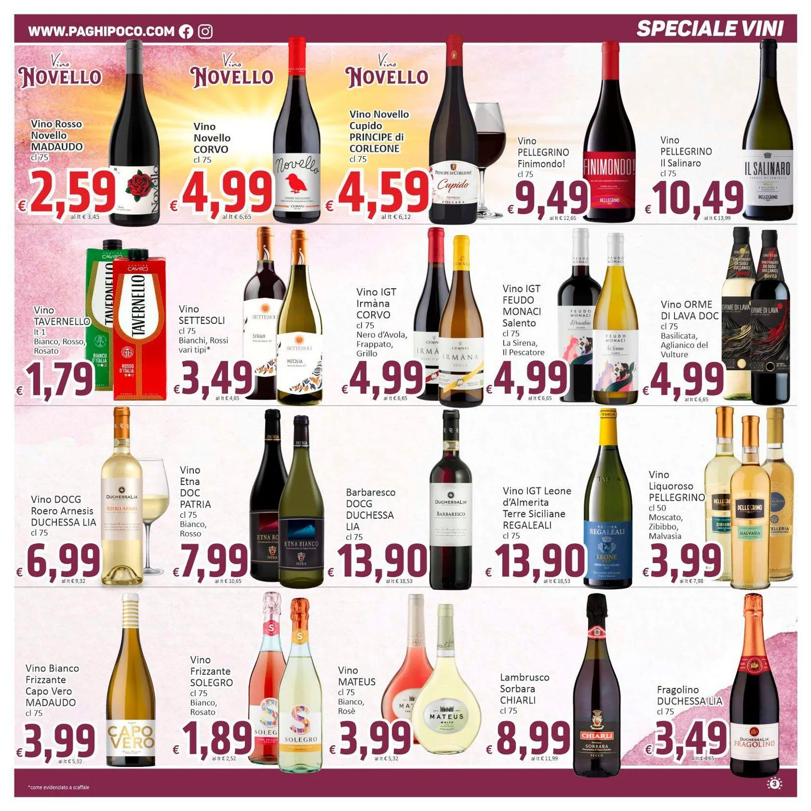 Paghi Poco Volantino da 11 novembre a 20 novembre di 2025 - Pagina del volantino 3