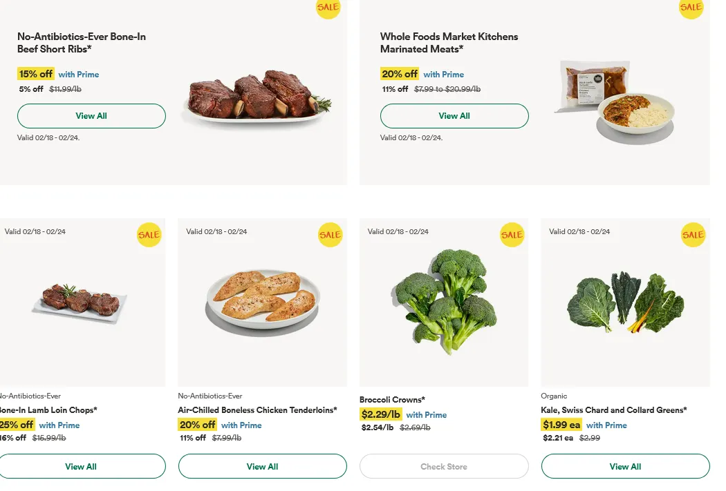 Whole Foods Market Sales from February 18 to February 24 2026 - flyer page 3