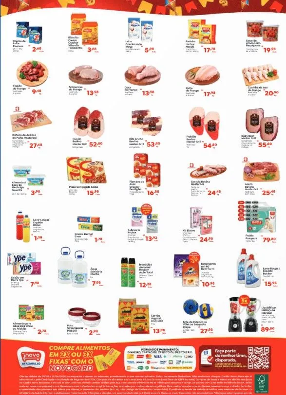 Encarte de Novo Atacarejo Folhetos 29 de maio até 1 de junho 2025 - Pagina 2