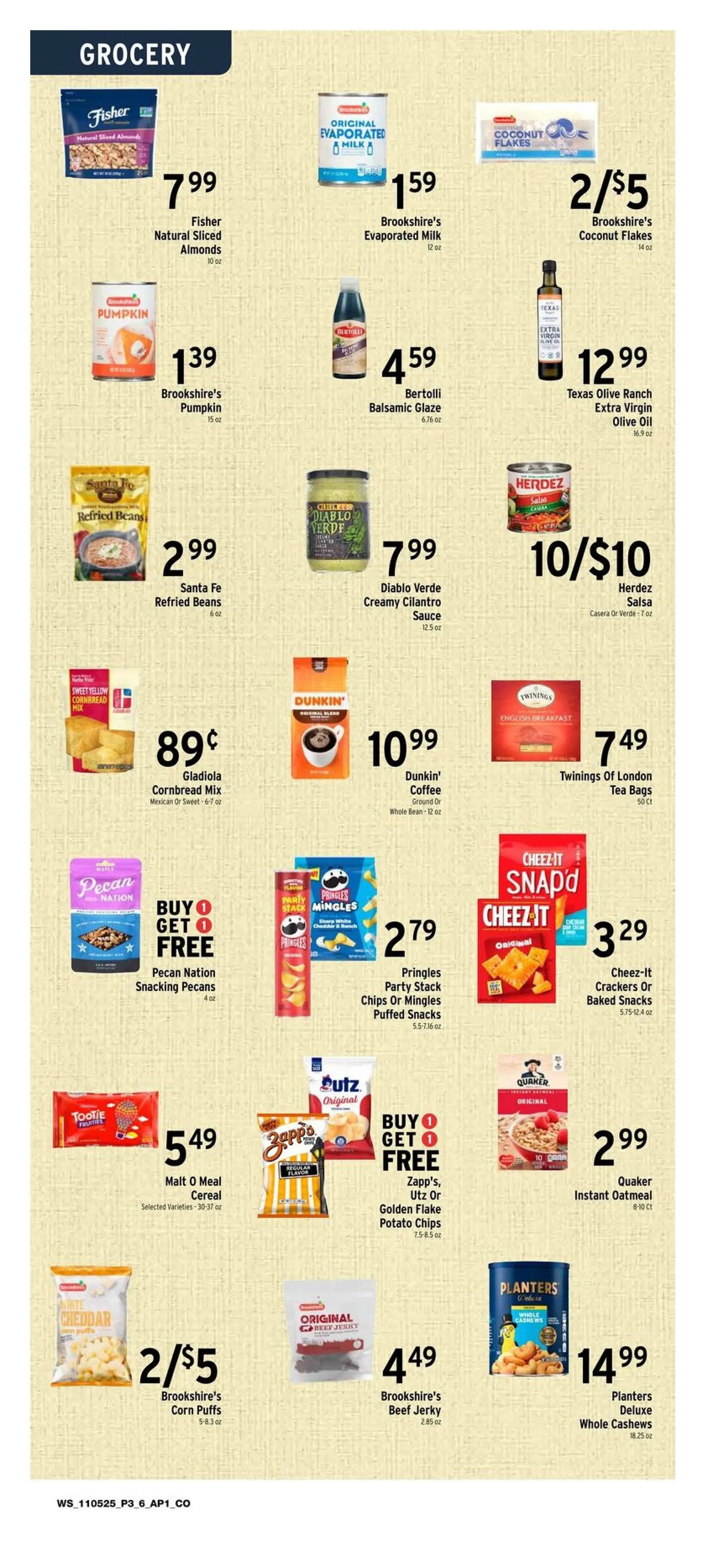 Weekly ad Brookshires Sales from November 5 to November 11 2025 - Page 3