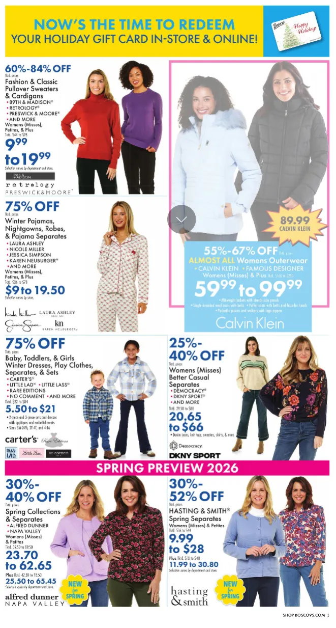 Weekly ad Boscov's Sales from January 8 to January 14 2026 - Page 3