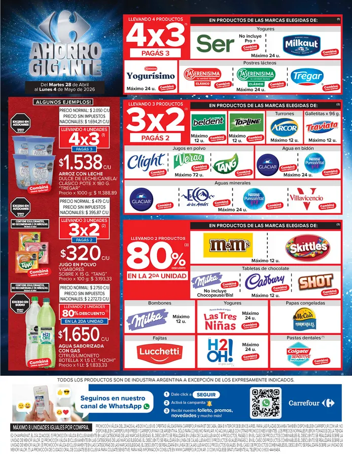 Ofertas de  Ofertas Carrefour Market 28 de abril al 4 de mayo 2026 - Página 3 del catálogo