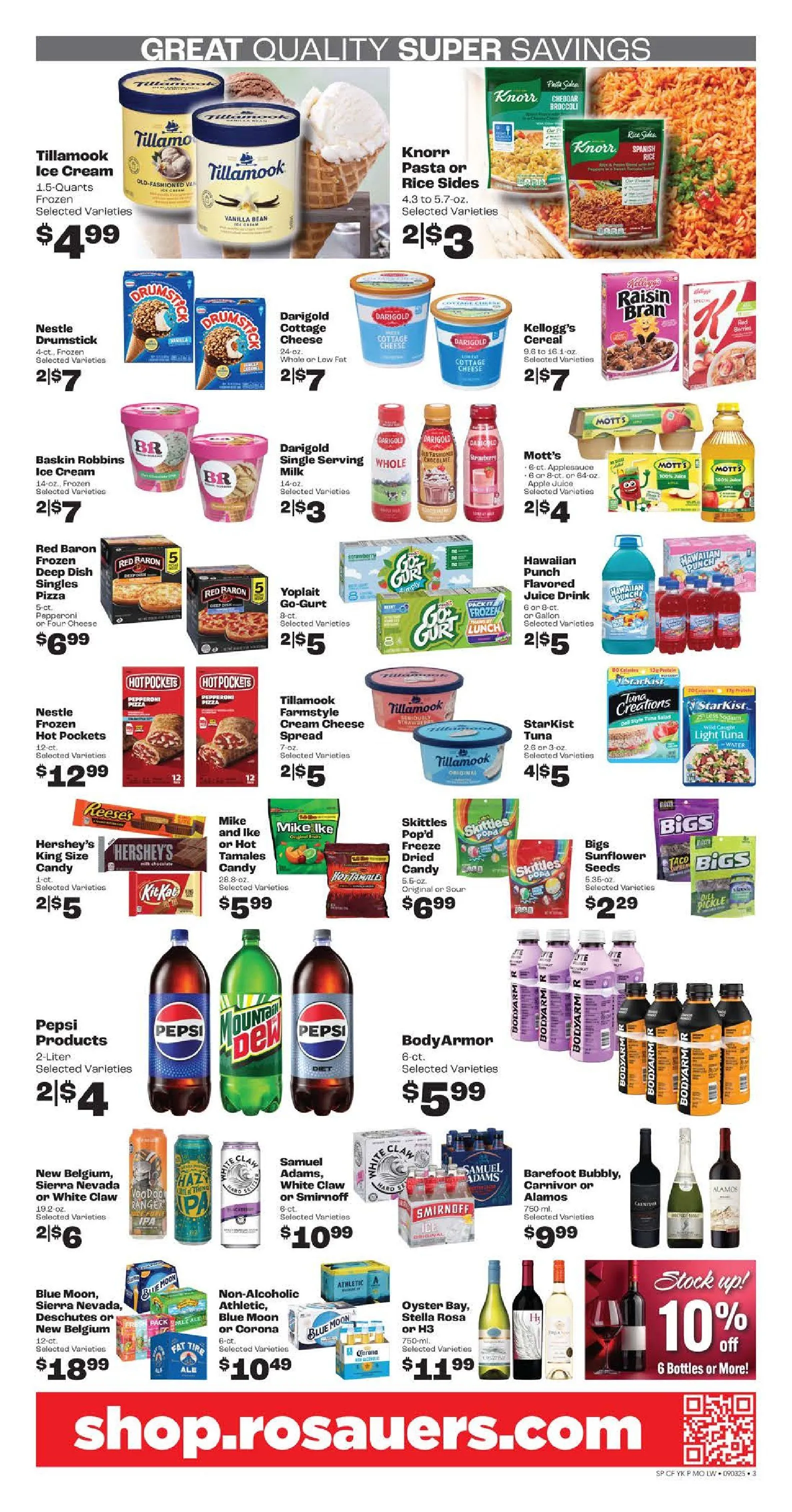 Weekly ad Rosauers Sales from September 3 to September 9 2025 - Page 3