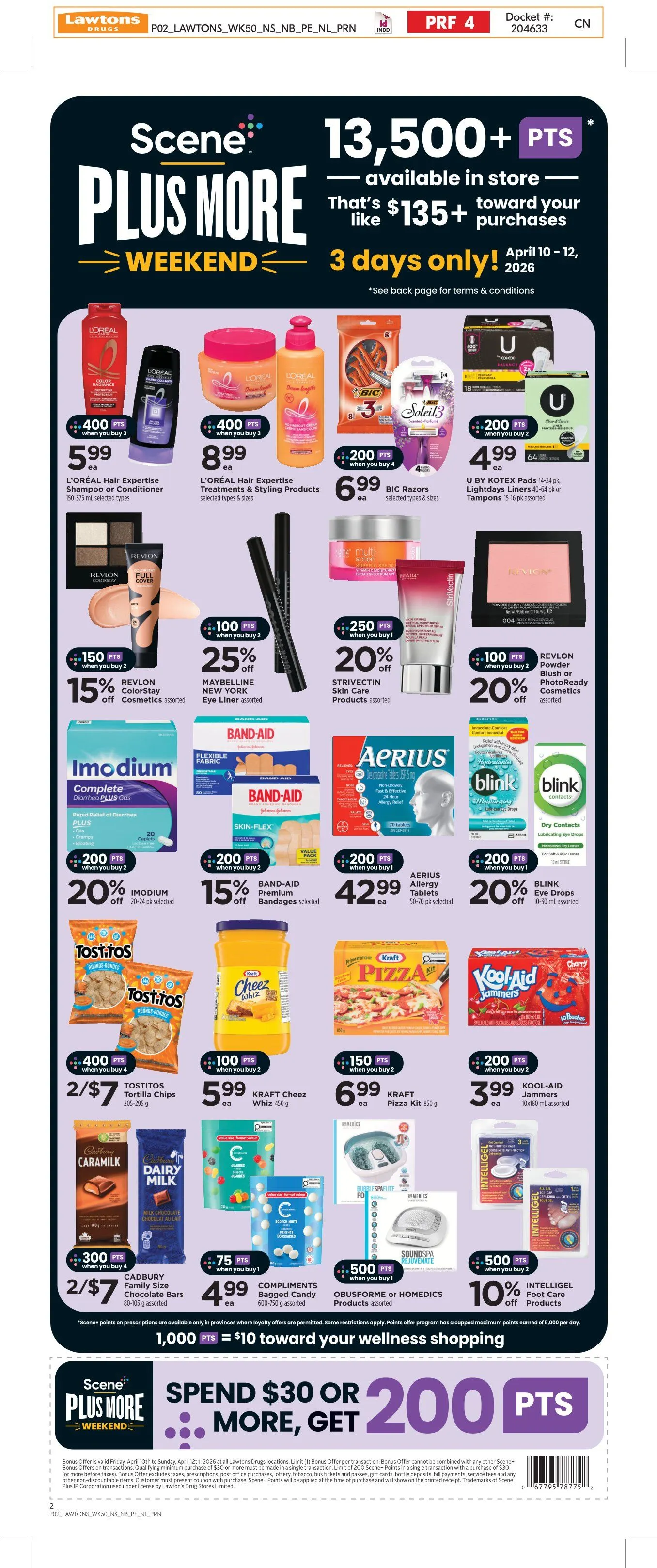 Lawtons Drugs Sales from April 10 to April 16 2026 - flyer page 3