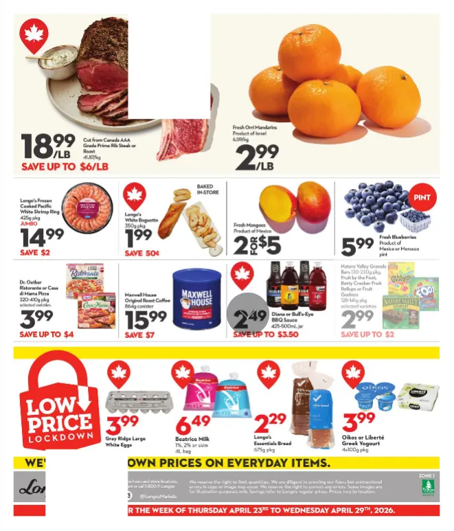 Longo's Sales from April 23 to April 29 2026 - flyer page 3