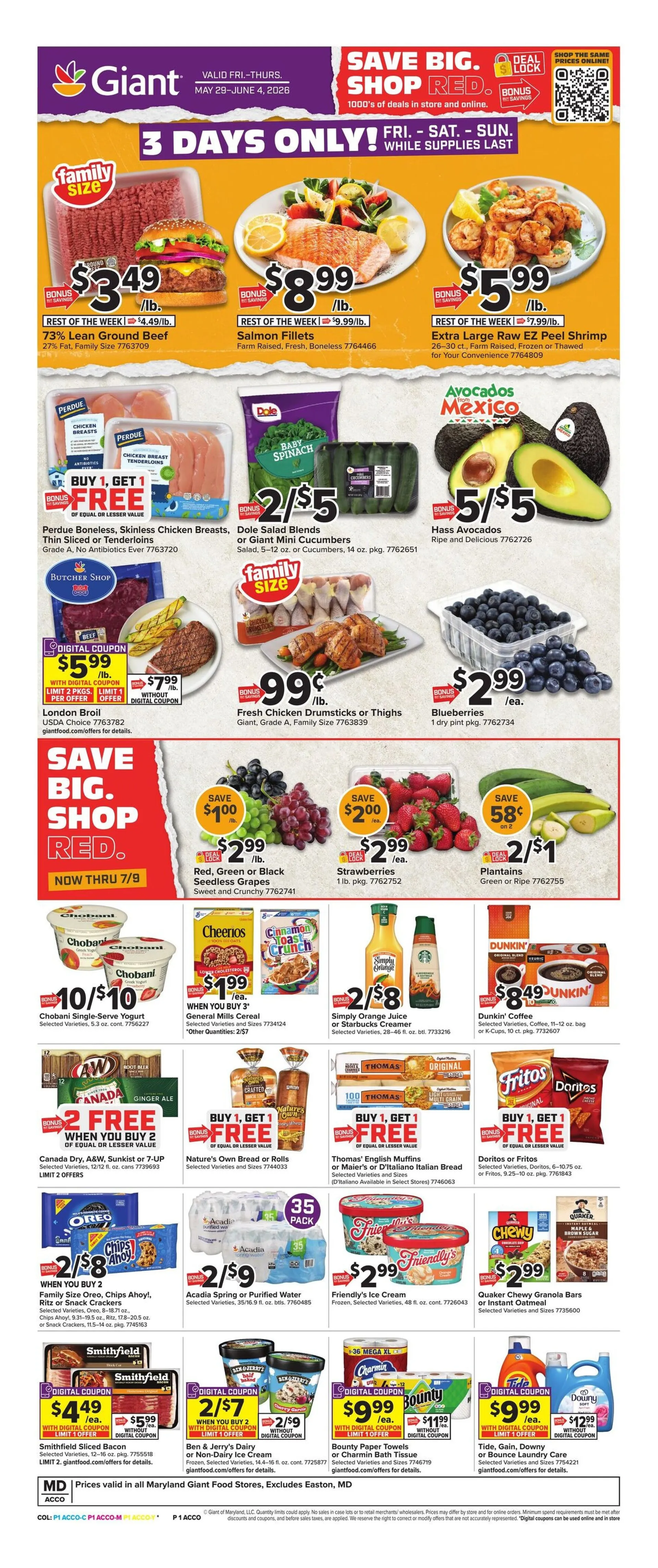 Weekly ad Giant Food Sales from May 29 to June 4 2026 - Page 3