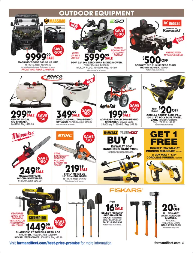 Weekly promotion Blain's Farm & Fleet Sales spanning from May 21 to May 31 2026 - Page 3 for Catalogue 365