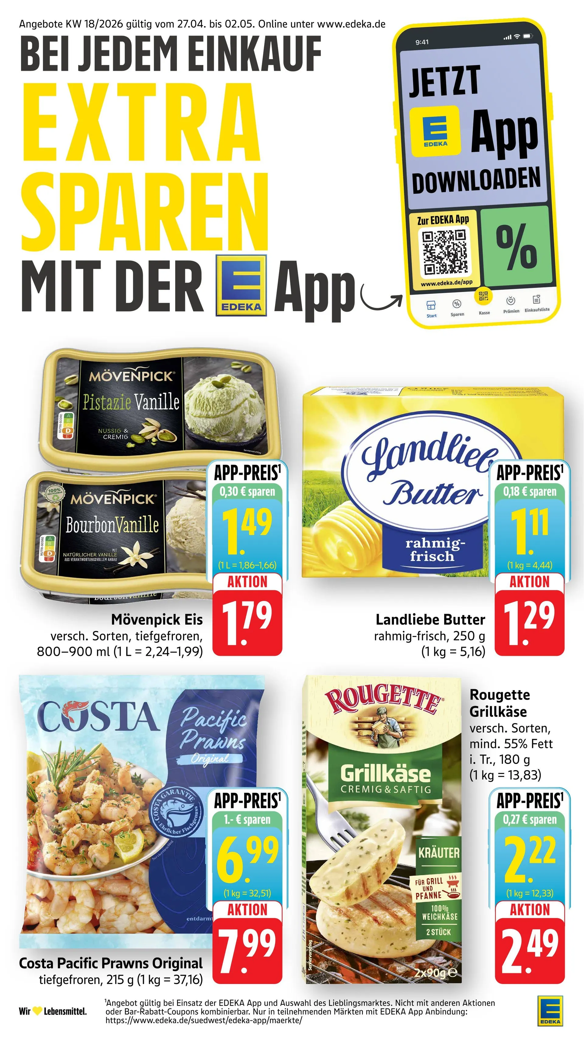 Edeka Angebote von 26. April bis 24. Mai 2026 - Prospekt seite 3