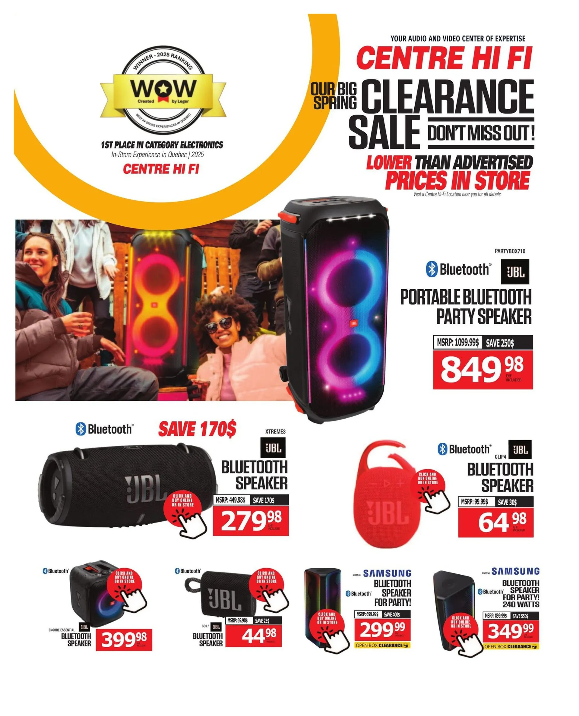 Centre Hi-Fi flyers from March 28 to April 3 2025 - flyer page 3