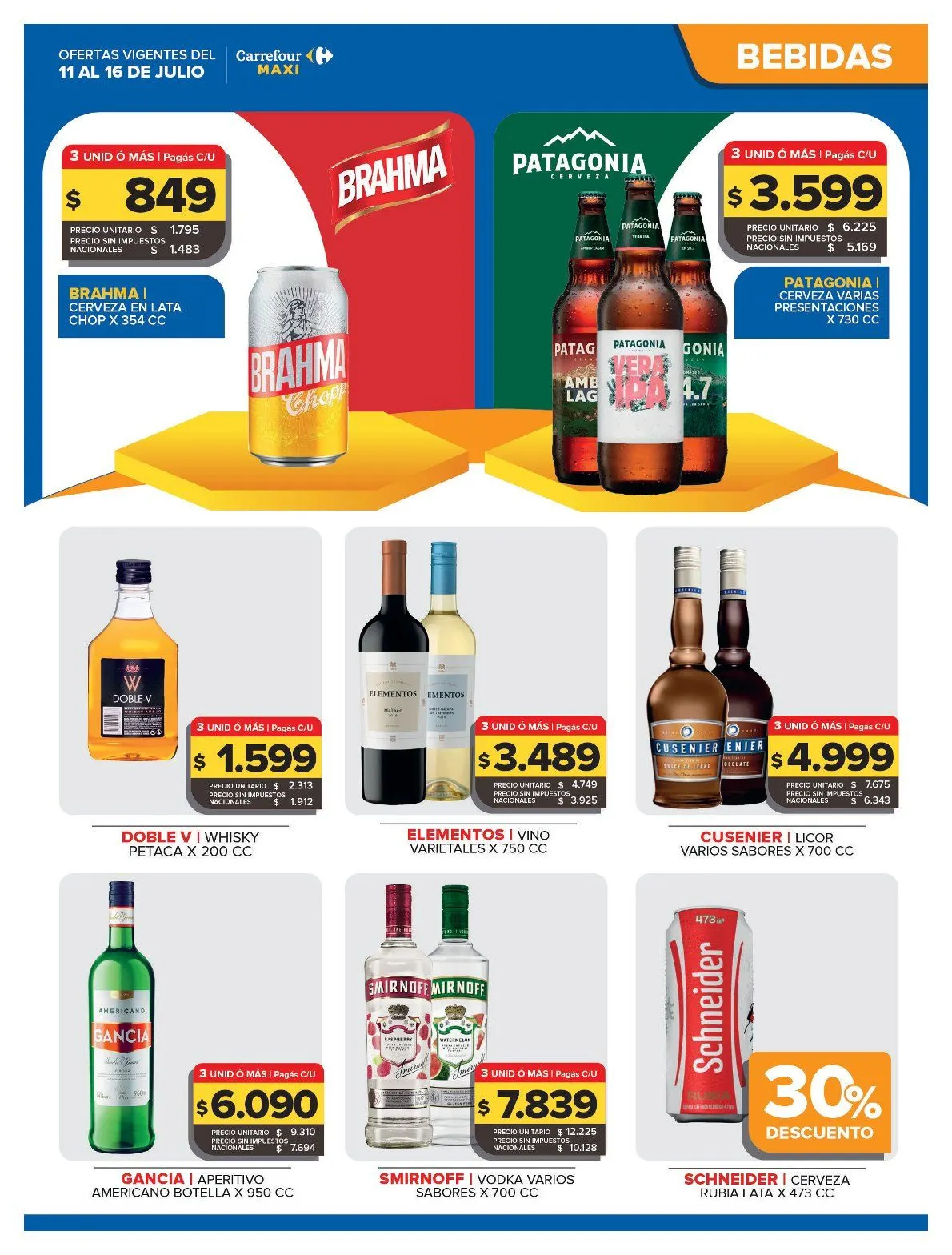 Ofertas de Ofertas Carrefour Maxi 11 de julio al 16 de julio 2026 - Página 3 del catálogo