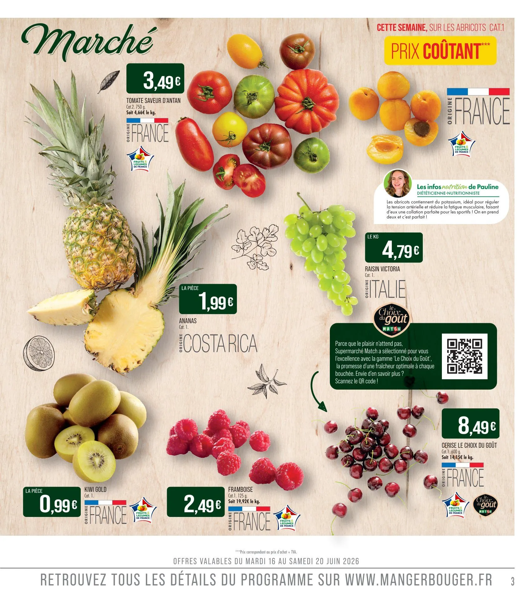 Catalogues Supermarché Match du 16 juin au 28 juin 2026 - Catalogue page 3