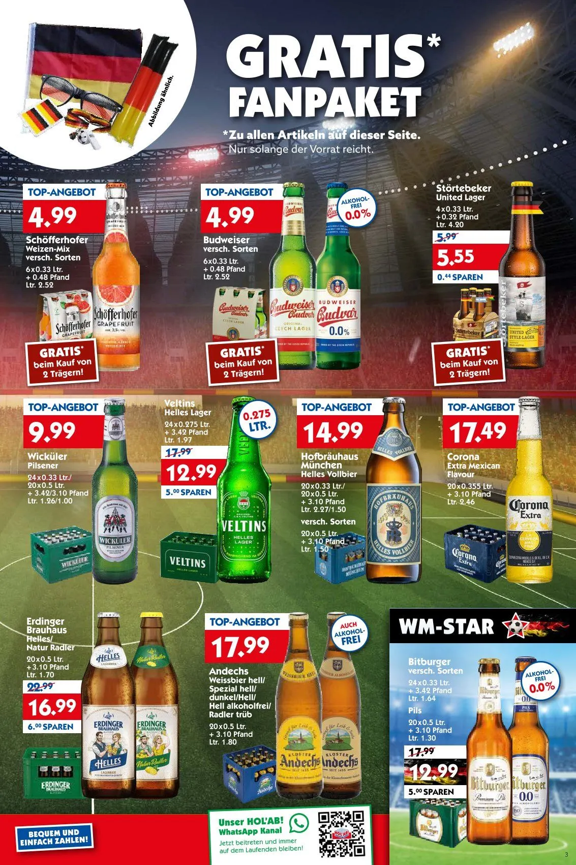 Hol'ab! Getränkemarkt von 8. Juni bis 13. Juni 2026 - Prospekt seite 3
