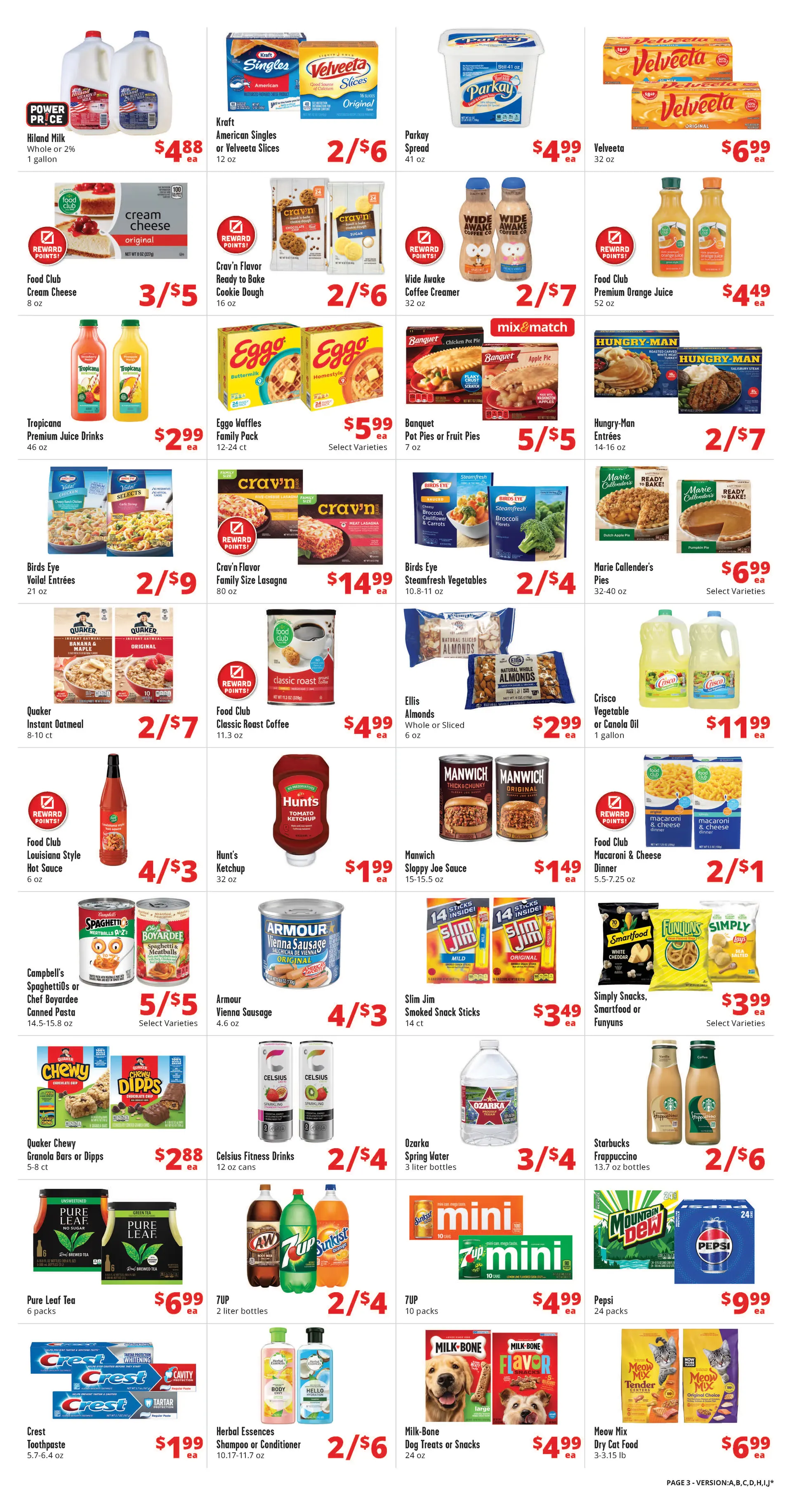 Weekly promotion Brookshire Brothers Sales spanning from October 8 to October 14 2025 - Page 3 for Catalogue 365
