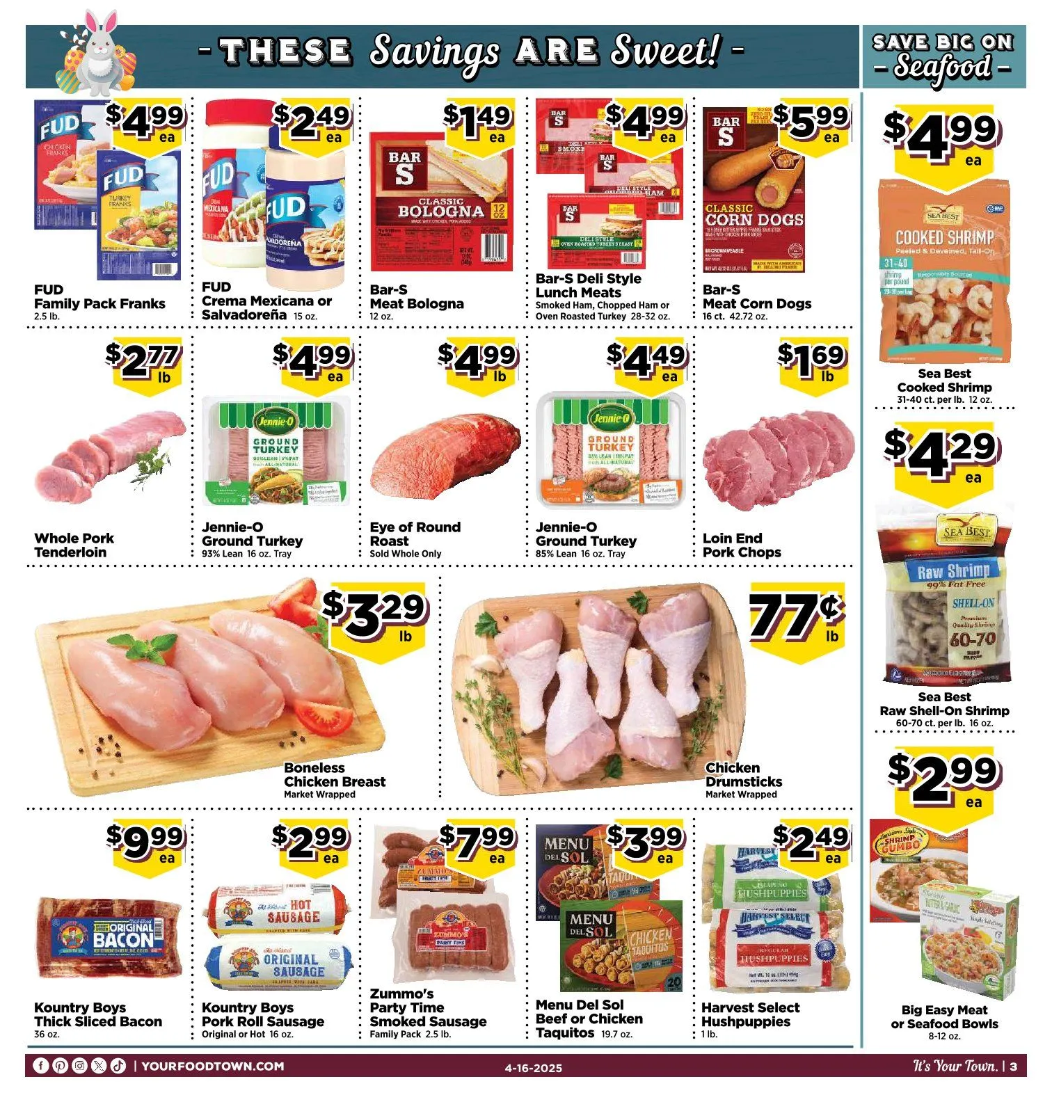 Weekly ad Foodtown Deals from April 16 to April 22 2025 - Page 3
