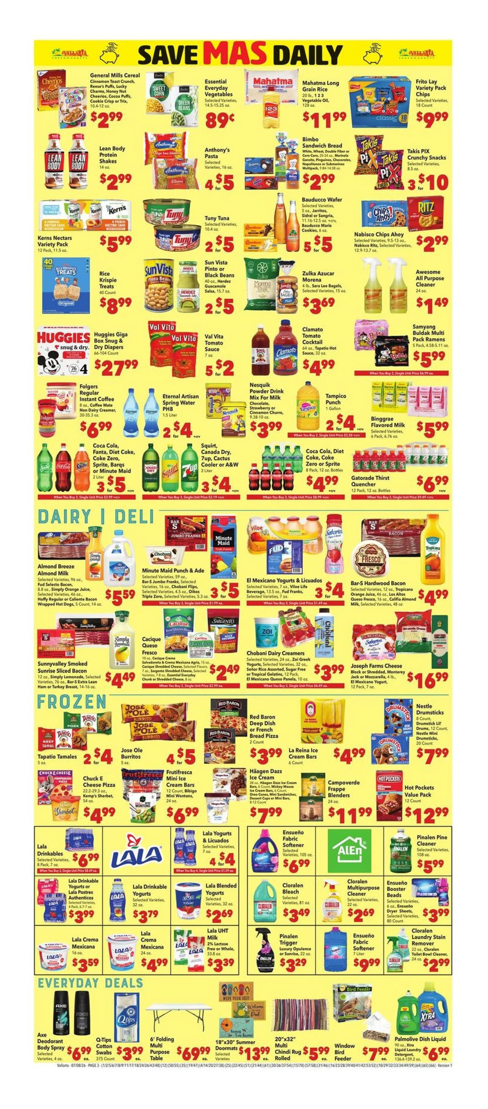 Weekly ad Vallarta Sales from July 8 to July 14 2026 - Page 3