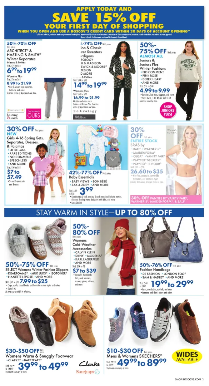 Weekly ad Boscov's Sakes from January 1 to January 7 2026 - Page 3