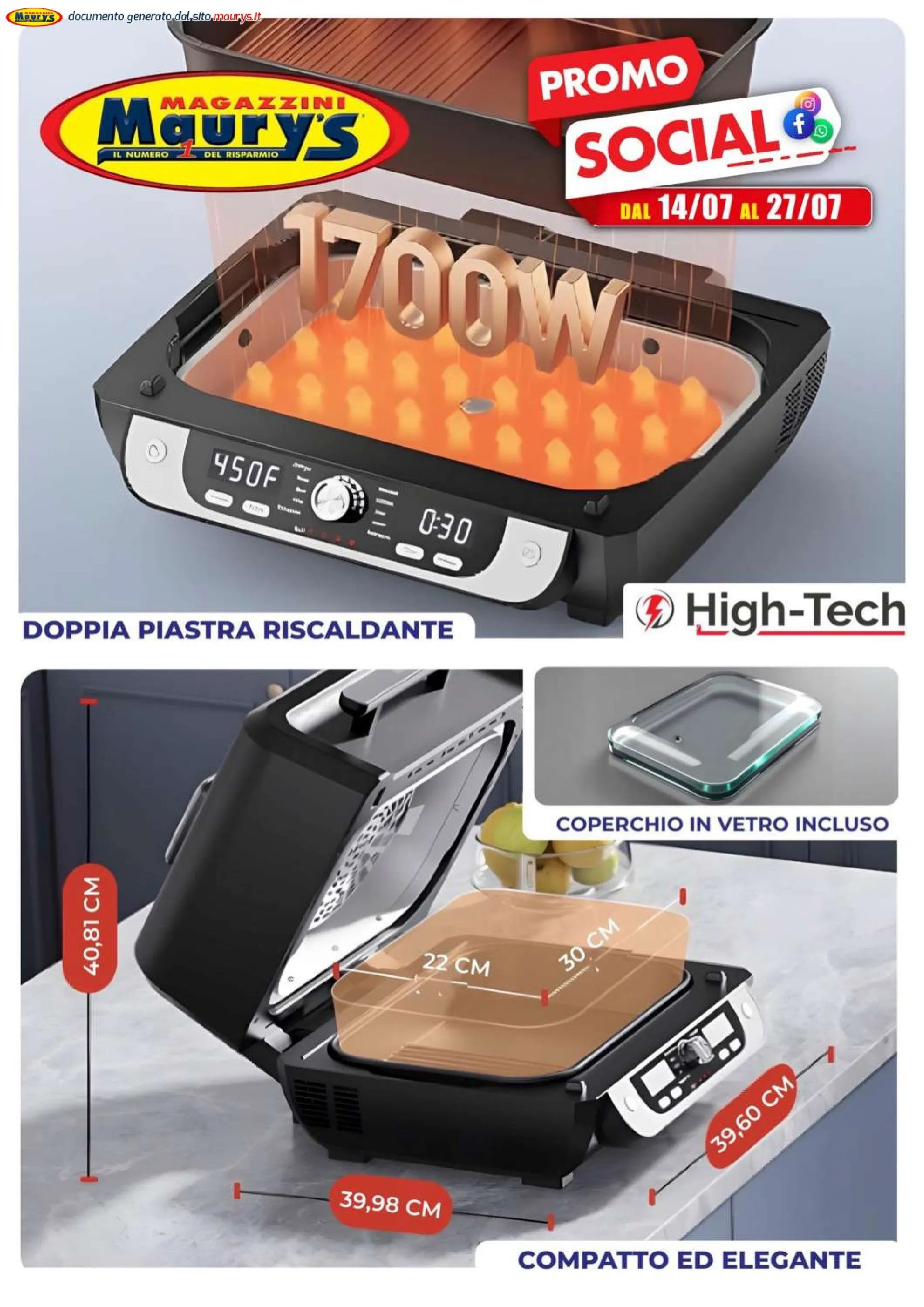 Volantini Maury's da 14 luglio a 27 luglio di 2025 - Pagina del volantino 3