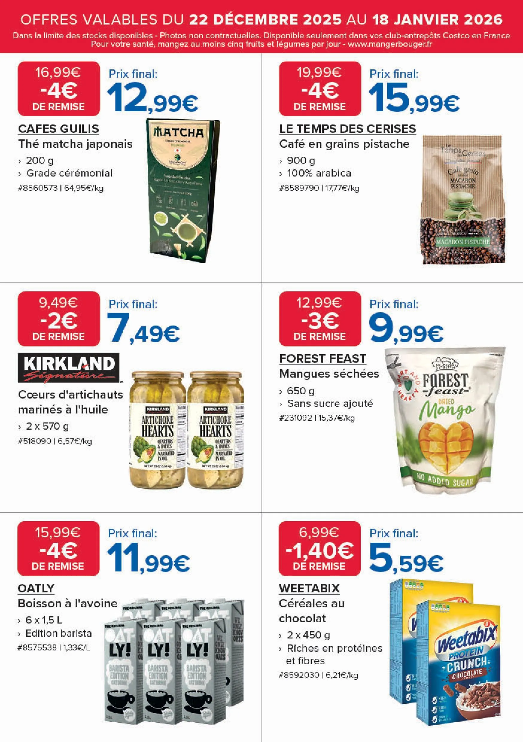 Costco Catalogue du 22 décembre au 18 janvier 2026 - Catalogue page 3