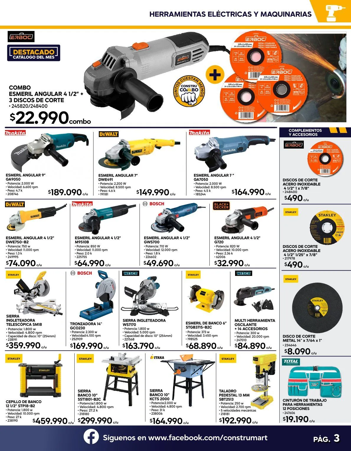 Catálogo de Ofertas en Construmart 16 de marzo al 31 de marzo 2026 - Página 3