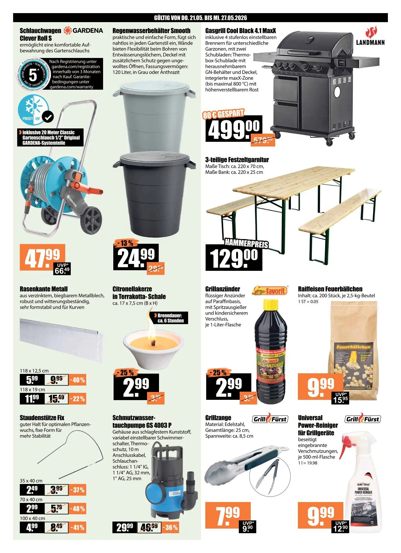 V-Baumarkt Angebote von 21. Mai bis 27. Mai 2026 - Prospekt seite 3