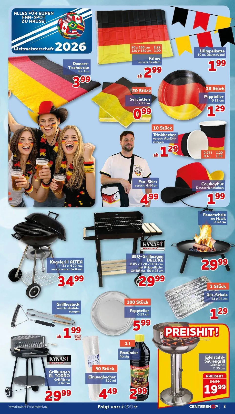 CENTERSHOP Angebote von 22. Juni bis 28. Juni 2026 - Prospekt seite 3