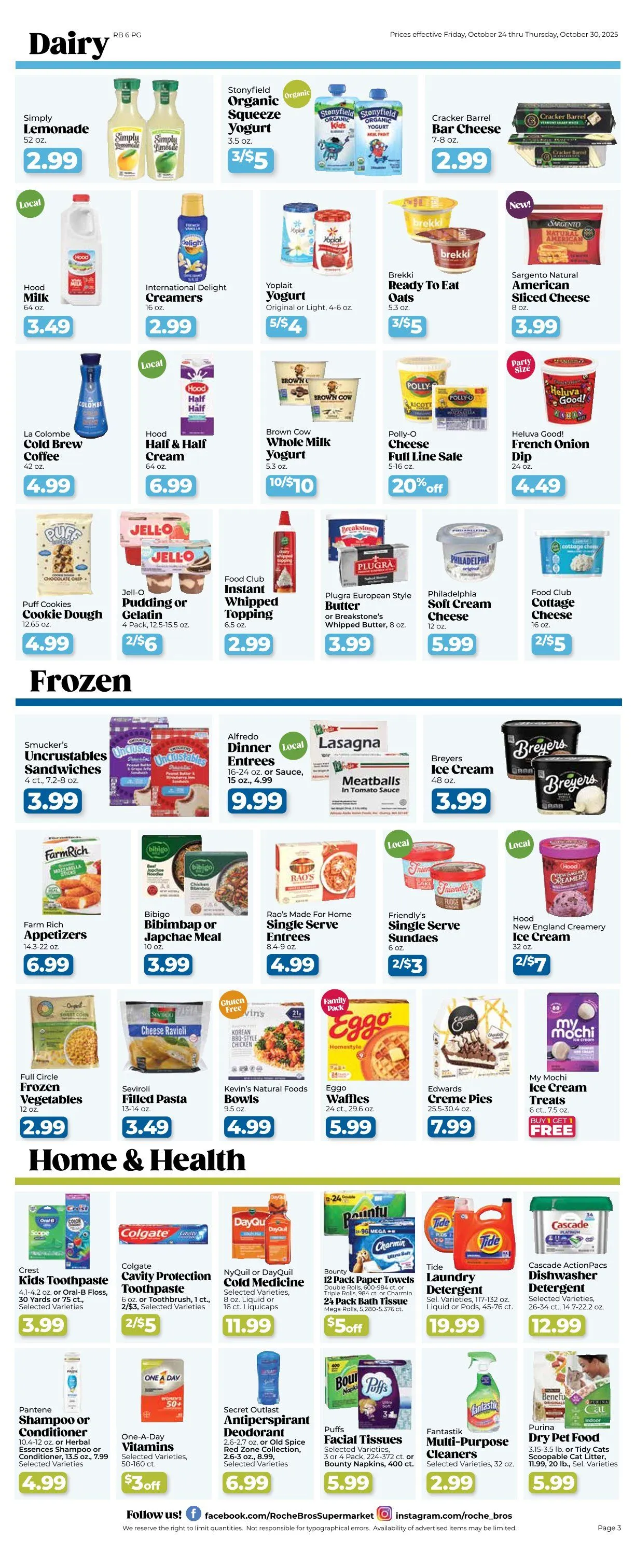 Weekly ad Roche Bros. Sales from October 24 to October 30 2025 - Page 3