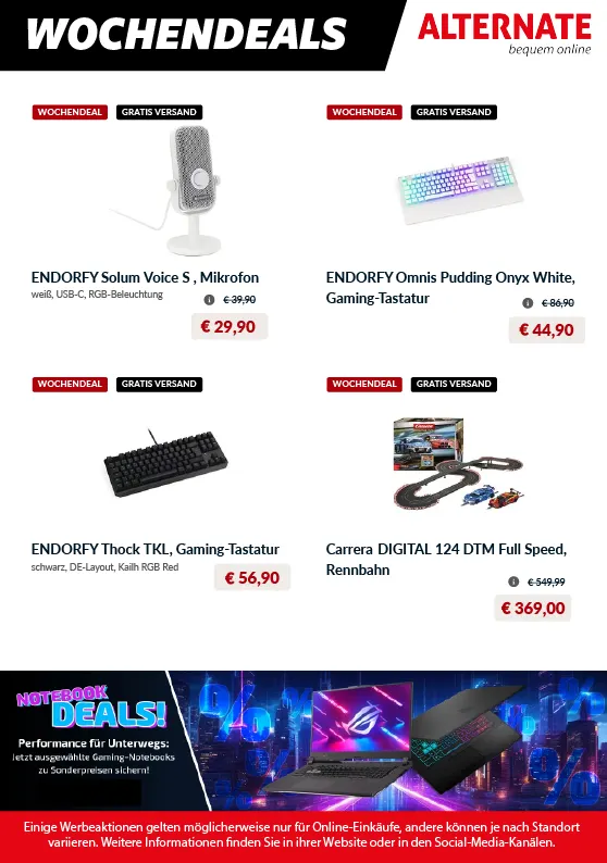 Alternate Deals & Rabatte von 13. März bis 27. März 2025 - Prospekt seite 7