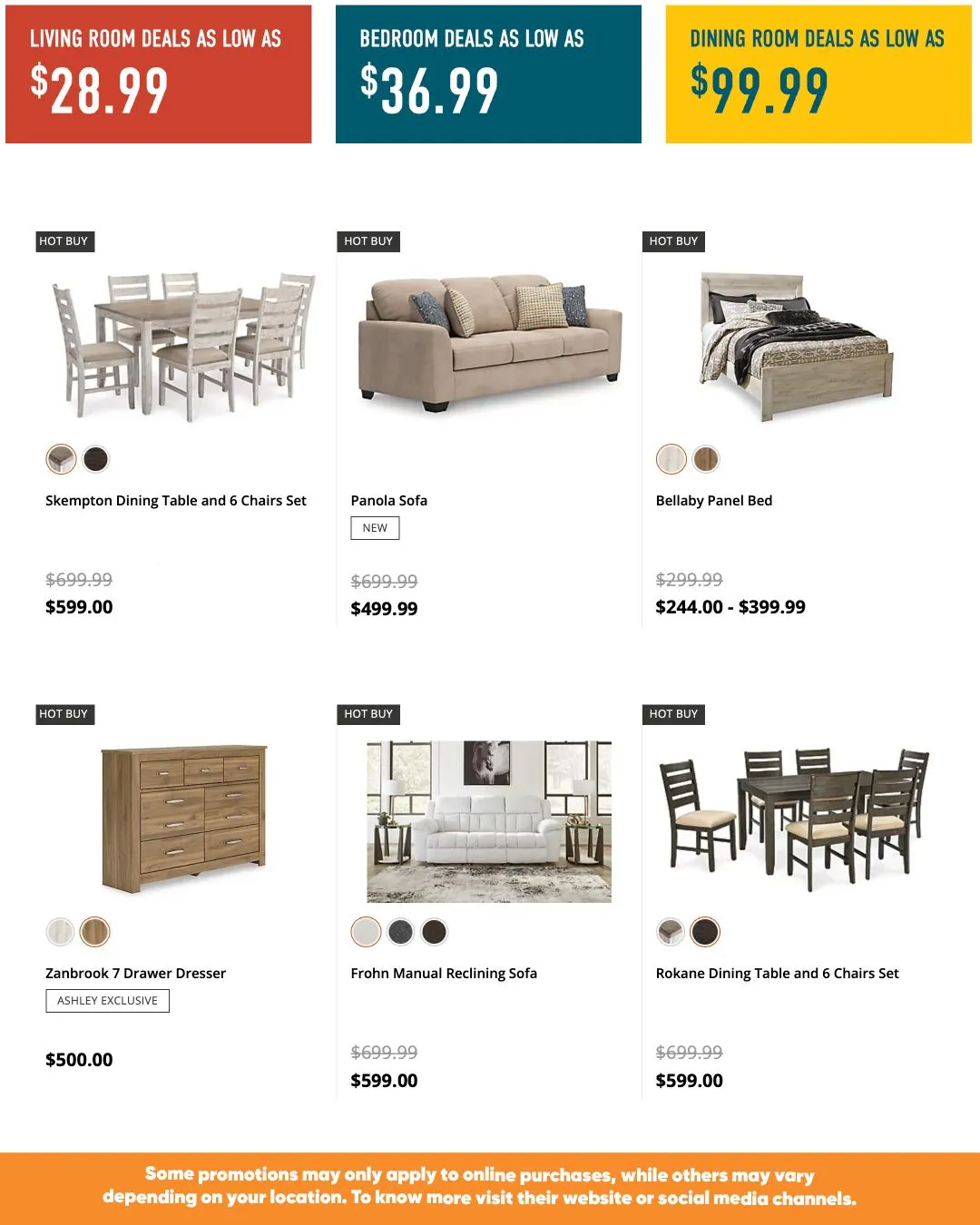 Weekly ad Ashley HomeStore Weekly Ad from April 8 to April 22 2025 - Page 2