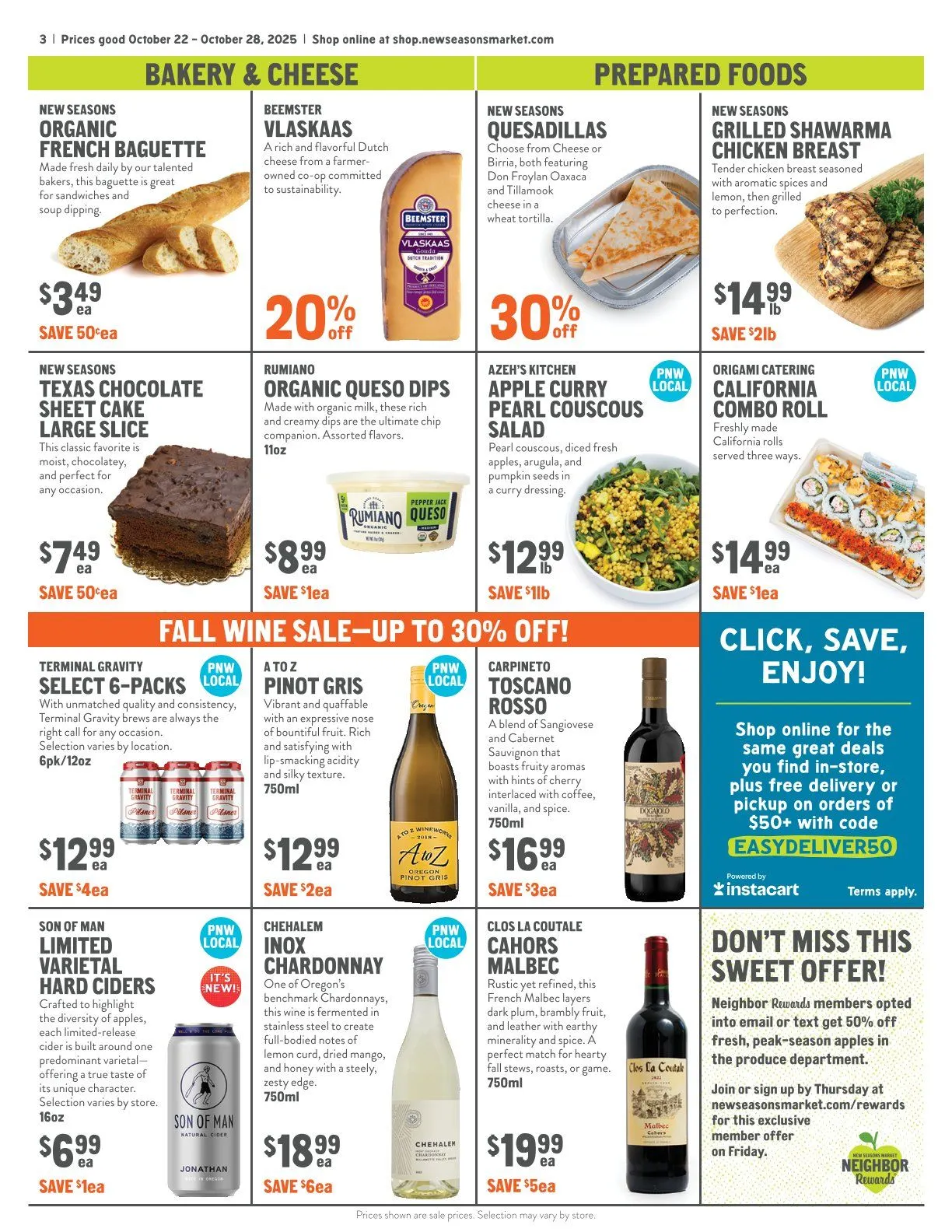 Weekly ad New Seasons Market Sales from October 22 to October 28 2025 - Page 3