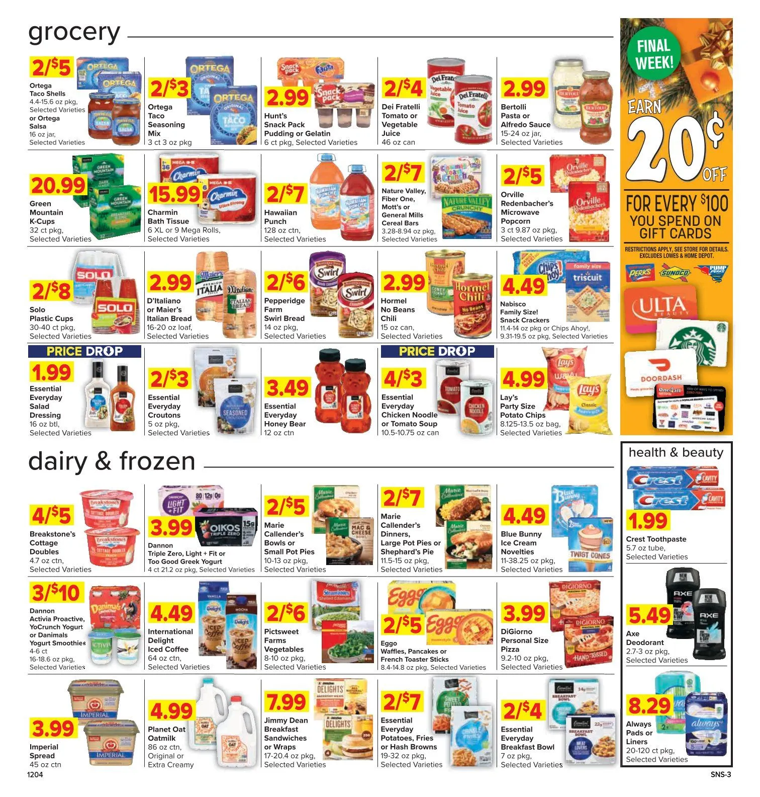 Weekly ad Shop'n Save Sales from December 4 to December 10 2025 - Page 3