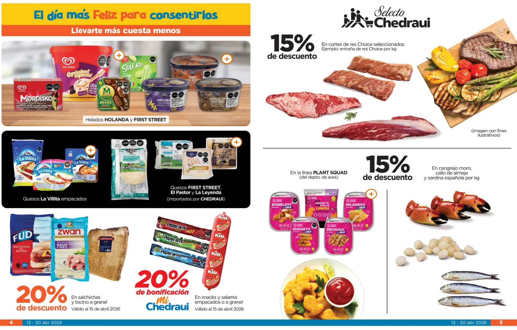 Catálogo de Chedraui Ofertas 13 de abril al 30 de abril 2026 - Pagina 3