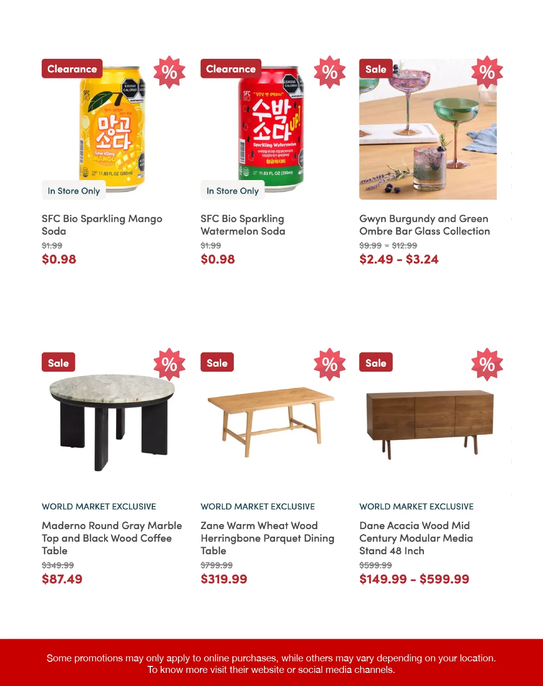 Weekly ad World Market Sales from January 9 to January 31 2026 - Page 2